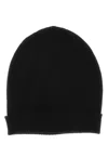 Rick Owens Ribbed Texture Folded Brim Hat In Black
