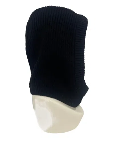 Rick Owens Cashmere-blend Balaclava In Black