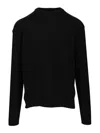 Rick Owens Cashmere Crew Neck Sweater In Black