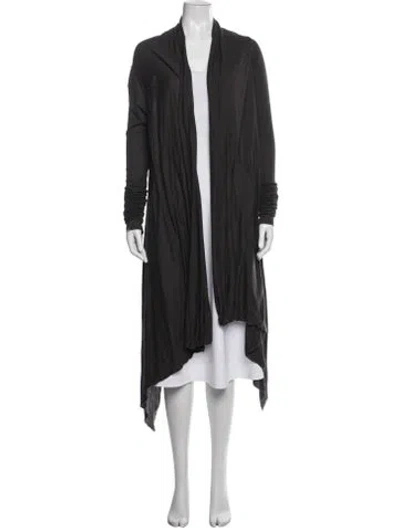 Pre-owned Rick Owens Cashmere Jacket In Black