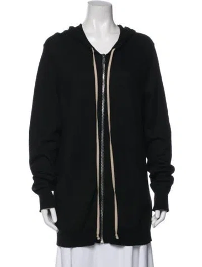 Pre-owned Rick Owens Cashmere Jacket In Black