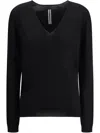 Rick Owens Knitwear In Black