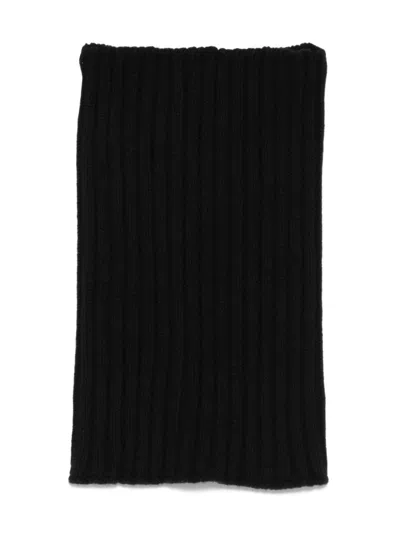 Rick Owens Cashmere Knitted Scarf