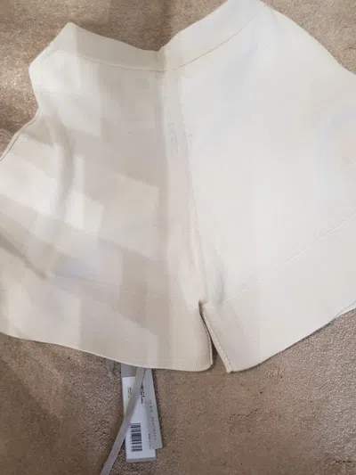 Pre-owned Rick Owens Cashmere Shorts S In Cream