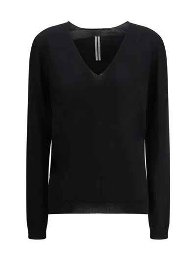 Rick Owens Knitwear In Black