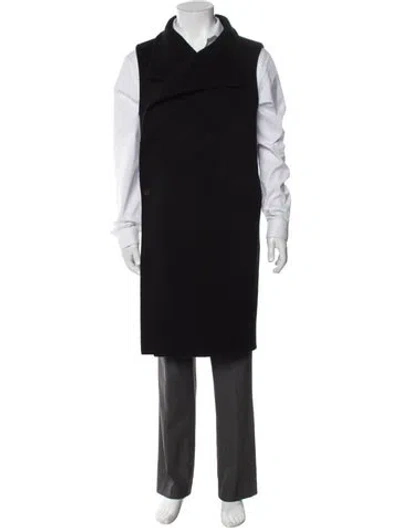 Pre-owned Rick Owens Cashmere Vest In Black