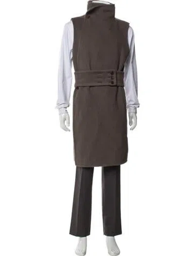 Pre-owned Rick Owens Cashmere Vest In Neutral