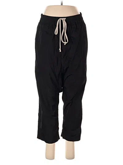 Pre-owned Rick Owens Casual Pants In Black
