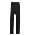 Rick Owens Wide-leg Tailored Wool Pants With Pleat Detail In Black