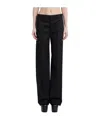 Rick Owens Dietrich High Waist Tailored Trousers In Black
