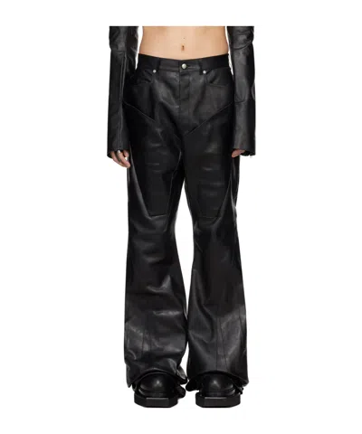 Rick Owens Casual Pants With Belt Loops In Black