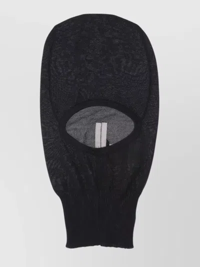 RICK OWENS CASUAL RIBBED TRIM HAT