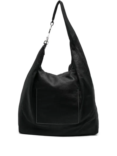 Rick Owens Cerberus Shoulder Bag In Black