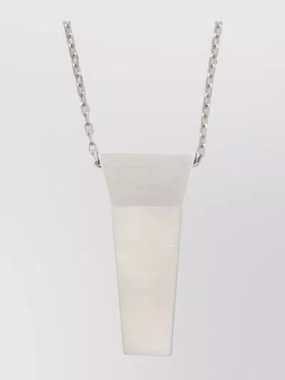 Rick Owens Chain Link Pendant Necklace Design