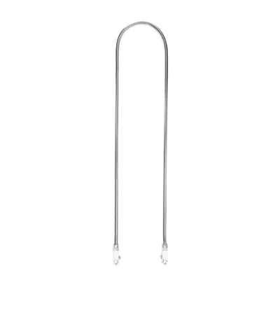 Rick Owens Chain Shoulder Strap In Gray
