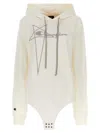 Rick Owens Hooded Bodysuit Underwear And Body In Neutral