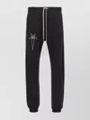 Rick Owens Black Champion Edition Prisoner Drawstring Sweatpants
