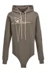 Rick Owens Champion X Hooded Bodysuit