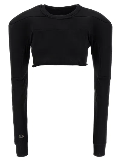 Rick Owens Champion X  Sweater Sweaters And Cardigans Black