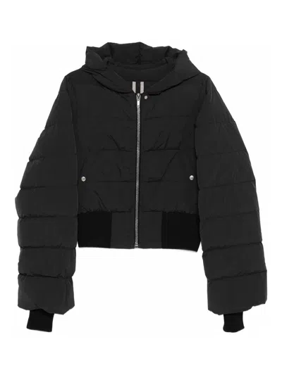 RICK OWENS CHAQUETA ALCOCHADA - NEGRO