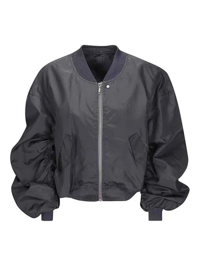 Rick Owens Chaqueta Bomber - Negro In Blue