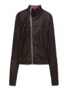 Rick Owens Gary Leather Jacket In Black