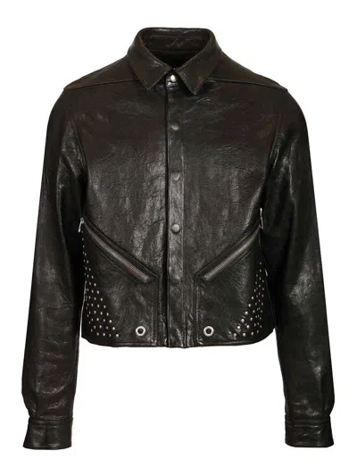 Rick Owens Alice Tour Jacket In Black