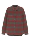 Rick Owens Checked Wool Jacket In Multi