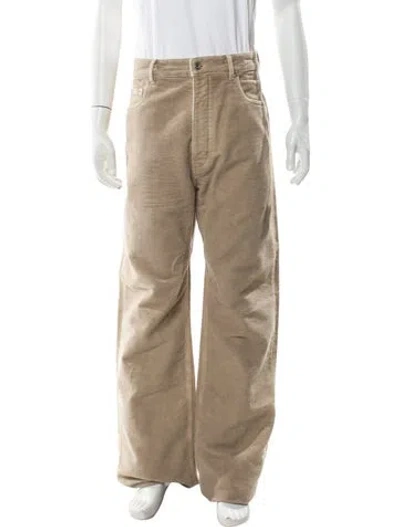 Pre-owned Rick Owens Chinos In Neutral