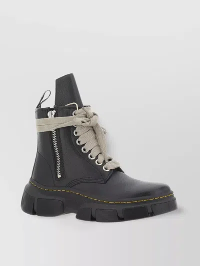 RICK OWENS CHUNKY SOLE LACE REINFORCED TOE CAP