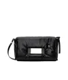 Rick Owens Clamshell Crossbody Bag In Black