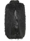 Rick Owens Classic Cape Clothing In Black