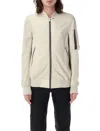 Rick Owens Off-white Hollywood Classic Flight Leather Jacket