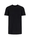 Rick Owens Crew-neck Cotton T-shirt In Black