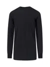 Rick Owens Black Baseball T Sweatshirt In Black