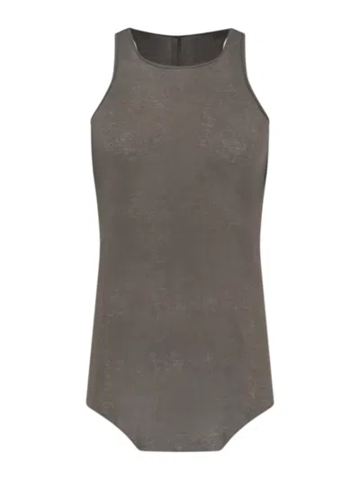 Rick Owens Classic Tank Top In Green