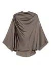 Rick Owens Claudette Blouse In Grau