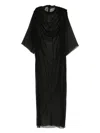 Rick Owens Claudette Gown In Black