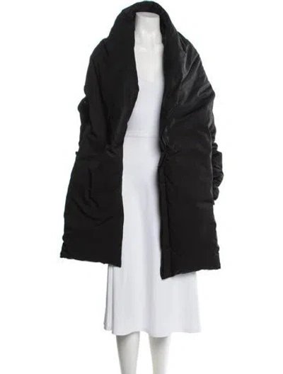 Pre-owned Rick Owens Coat In Black