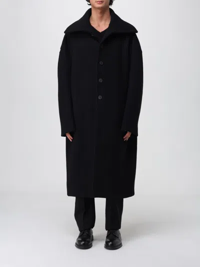 RICK OWENS COAT RICK OWENS MEN COLOR BLACK,H35594002