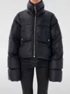 Rick Owens Green Porterville Turtle Down Jacket In 黑色