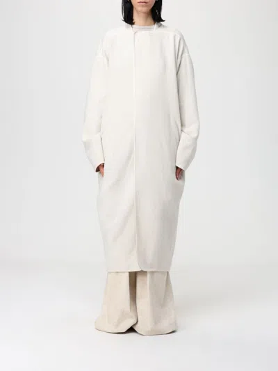 Rick Owens Coat  Woman Color Milk In White