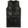 Rick Owens Utility Leather Vest