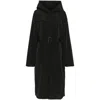 Rick Owens Long-sleeved Coat In Black