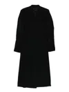 Rick Owens Wool Double-breasted Coat In Multi