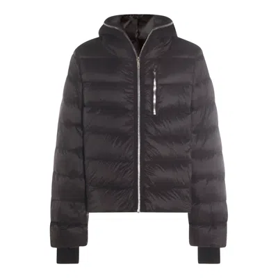 Rick Owens Coats Blacks And Greys