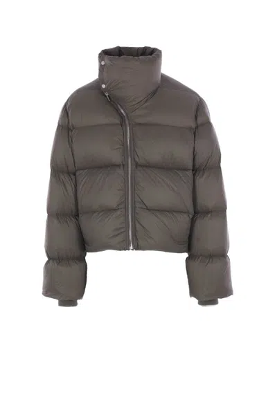 Rick Owens Coats In Green