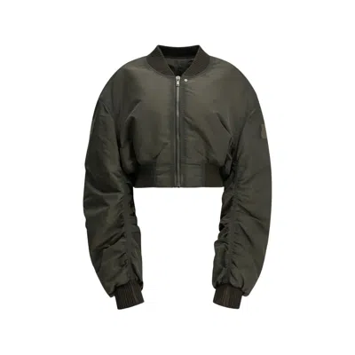 Rick Owens Coats Grey In Gray