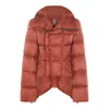 Rick Owens Insulated Long Sleeve Puffer Jacket In Red