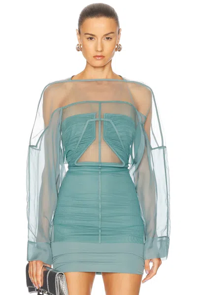 Rick Owens Collage Top In Mouthwash